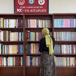 Kütüphanemizde "Türk Tarih Kurumu Yüzüncü Yıl Kitaplığı" Açılıdı
